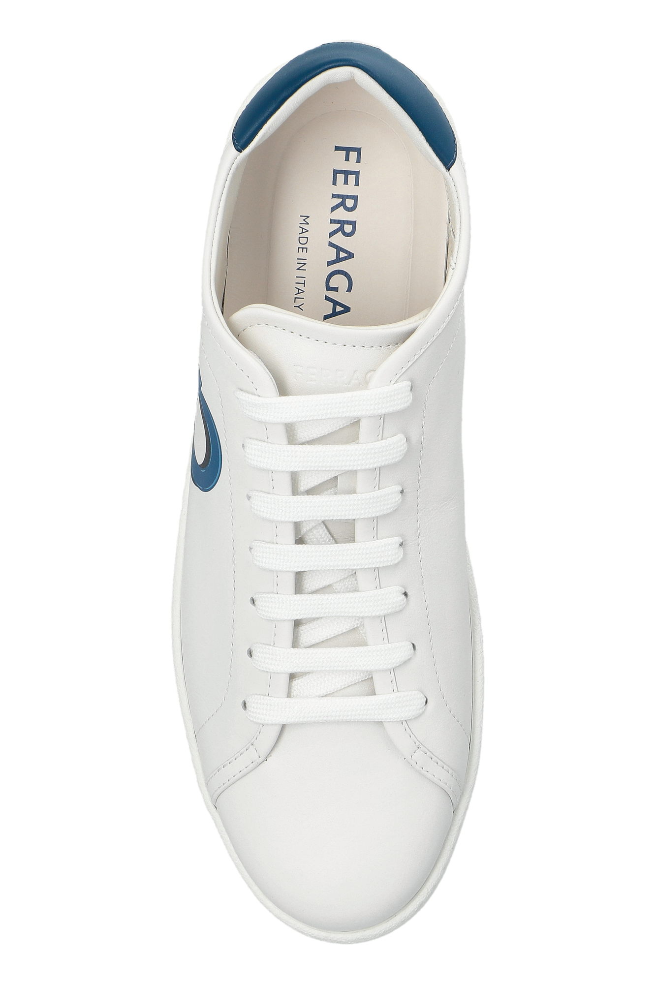 スニーカー Salvatore Ferragamo White Leather Brandy 1 Sneakers White Sneakers Brandy1 FERRAGAMO - Vitkac Canada